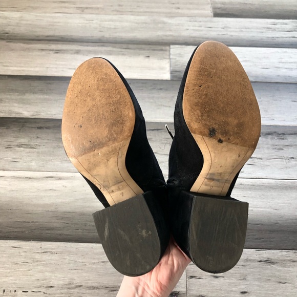 💸 5/20 Sam Edelman 'Tate' Suede Lace-Up Ankle Boot Bootie w/ Chunky Heel - Picture 15 of 16